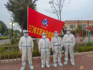 市文旅集團一線戰(zhàn)“疫”之：北方游船員工化身“大白”，守護隔離點群眾安全