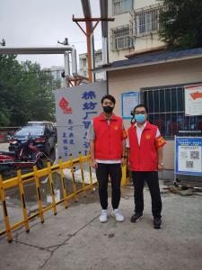 市文旅集團(tuán)一線戰(zhàn)“疫”之：“帥飛了”組合秒變“救火勇士”，“暖心”大白全心全意為居民服務(wù)